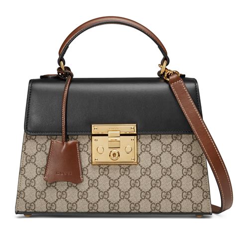 gucci handbag handles faded|gucci top closure handbags.